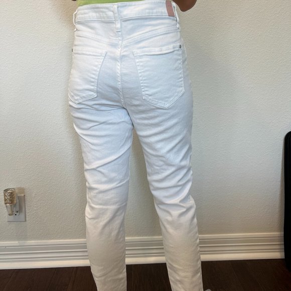 White Skinny Jeans, size 28 - Picture 3 of 8